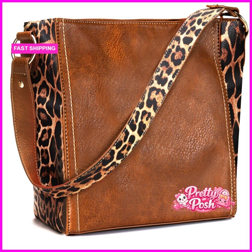 Luxury Vegan Leather Hobo Shoulder Bag with 3 Compartments for Everyday Use